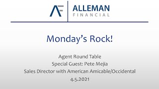 MONDAYS ROCK AGENT ROUND TABLE PETE MEJIA 4 5 2021