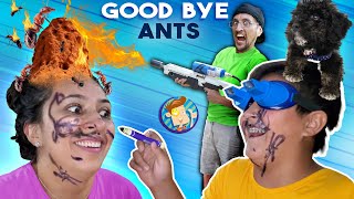 I Am The Ant Bully??? Upside Down Marker Mustache Challenge Fv Family Airzooka Vlog