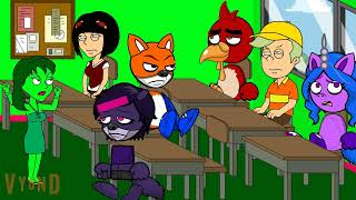 Salem The Skunk Farts In Clgrounded