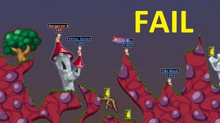 Worst Kamikaze Fail - Worms Armageddon