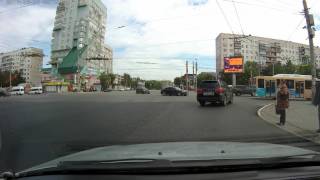 Видео 2017.06.27. Челябинск, поездка от улицы Ворошилова до Братьев Кашириных и обратно от sambl74, улица Молодогвардейцев, Челябинск, Россия