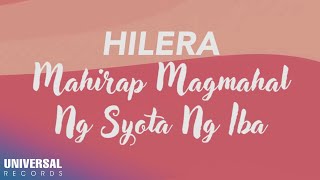 Watch Hilera Mahirap Magmahal Ng Syota Ng Iba video