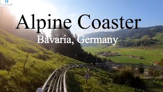 Alpine Rollercoaster (Toboggan Run) in Bavaria, Germany 🇩🇪 | Pristine Nature | Germany Travel Vlog