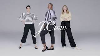 J.crew Fit Lab The Black Pant