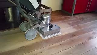 Sanding A Wooden Floor - Excentr 55-35 Excentr B.v.