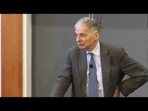 Nader and Fein at HLS: "America's Lawless Empire: The Constitutional Crimes of Bush and Obama"