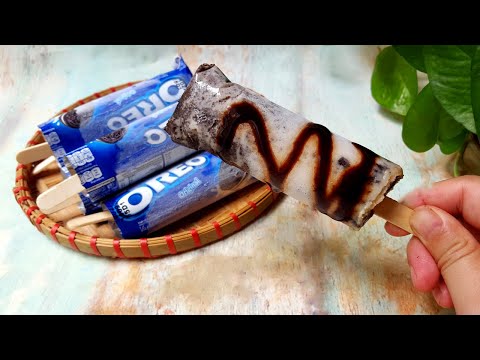 Cách Làm Kem Que Oreo Không Cần Khuôn Siêu Ngon Tại Nhà | Góc Bếp Nhỏ