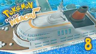 BATALLA EN EL SS ANNE! Pokemon Lets GO! E8 - Luzu
