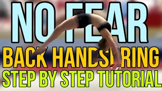 You Can Learn This How To Do A Back Handspring Easy As Pie At Home