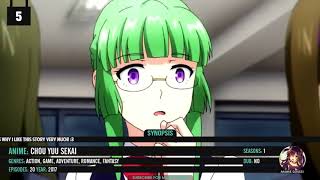Top 10 Anime Where The Op Main Character Has A Super Evil Power!