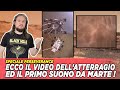 Ecco il VIDEO dell'ATTERRAGGIO e il PRIMO SUONO da MARTE!
