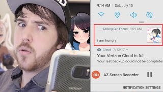AN ANIME YANDERE THAT LOVES YOU AND TALKS BACK!? (even out of game)