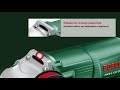 Video Bosch PWS 8-125 CE (Угловая шлифмашина) -Klondayk.com.ua-