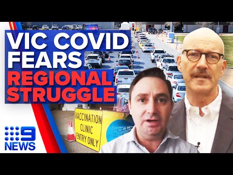 Concerns over Victoria COVID19 outbreak, Regional areas struggling | Coronavirus | 9 News Australia