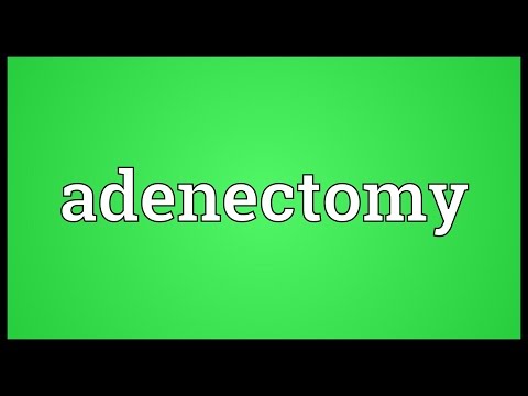 Header of adenectomy