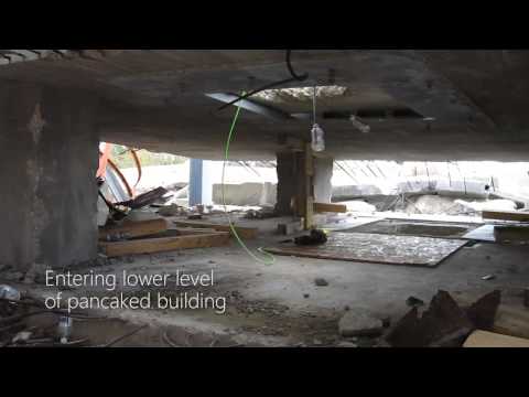 Snake Robot Search & Rescue - TEEX Disaster City