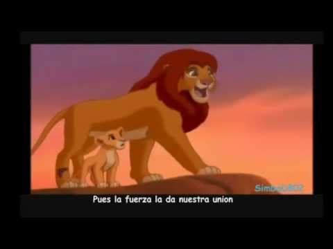 EL REY LEON LETRA el rey leon letra: