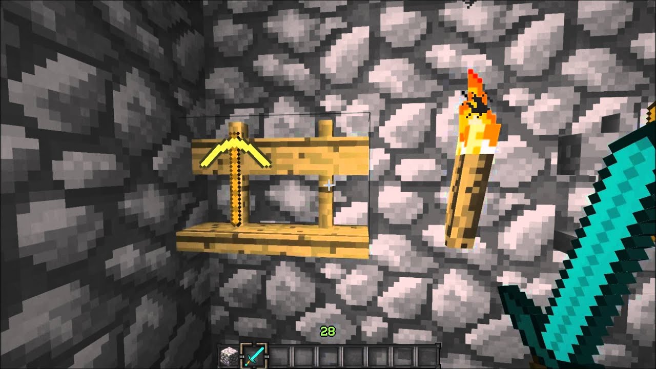 Tool Rack Minecraft tool rack mod minecraft mod spotlight racks for tools Tool Rack Minecraft tool rack mod minecraft mod spotlight racks for tools