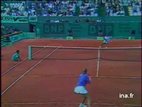 Monica セレス（セレシュ） vs Zina Garrison 1989 全仏オープン 3rd Rd