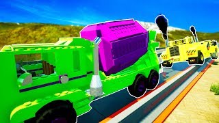 EXPLOSIVE CONSTRUCTION EQUIPMENT TUG OF WAR MULTIPLAYER CHALLENGE - Brick Rigs Multiplayer Gameplay