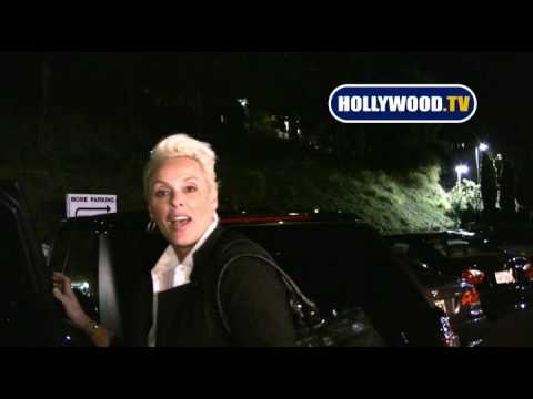 brigitte nielsen beverly hills cop. Brigitte Nielsen leaves Il