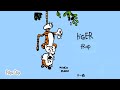 The Calvin and Hobbes show S1 Ep01 "the tiger trap" 780p