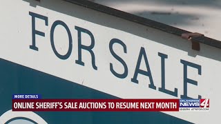 Online Sheriffs Sale Auctions To Resume Next Month