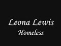 Leona Lewis - Homeless (NEW!)