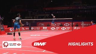 HSBC BWF World Tour Finals 2018 | MS - SF - HIGHLIGHTS | BWF 2018