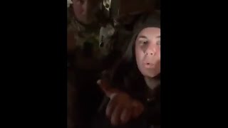 Ukrainian Tank Girl Fight Against Russian Occupiers.