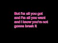 Girl Like Me-Skye Sweetnam (lyrics)
