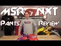 MSR NXT Pants Review from Sportbiketrackgear.com YouTube Video