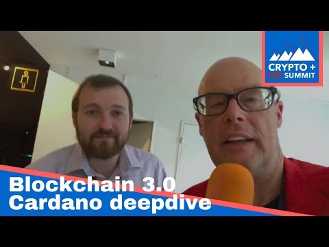 Blockchain 3.0 Cardano deepdive with Charles Hoskinson #CryptoICOSummit