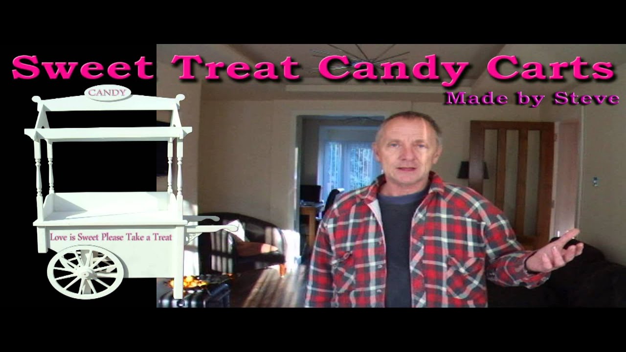 CANDY CART MAKER OR COFFEE CART OR DISPLAY STAND - YouTube