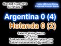 (Emocionante) Argentina 0 Holanda 0 (4-2) (Relato Walter Nelson)  Mundial Brasil 2014 Los penales