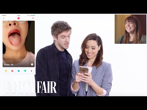 Aubrey Plaza and Dan Stevens Hijack a Stranger's Tinder | Vanity Fair