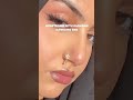 NOSE RING TRY ON! The cutest dangling nose rings EVER! From Indian Goddess Boutique ✨