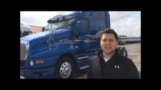 2010 Kenworth T2000 75" Raised Roof Sleeper Walk-around