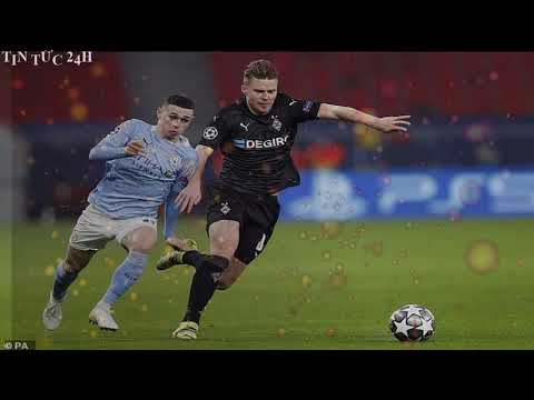 Kết quả bóng đá Cúp C1 đêm qua rạng sáng nay Monchengladbach vs Man City: 2 đòn chí mạng