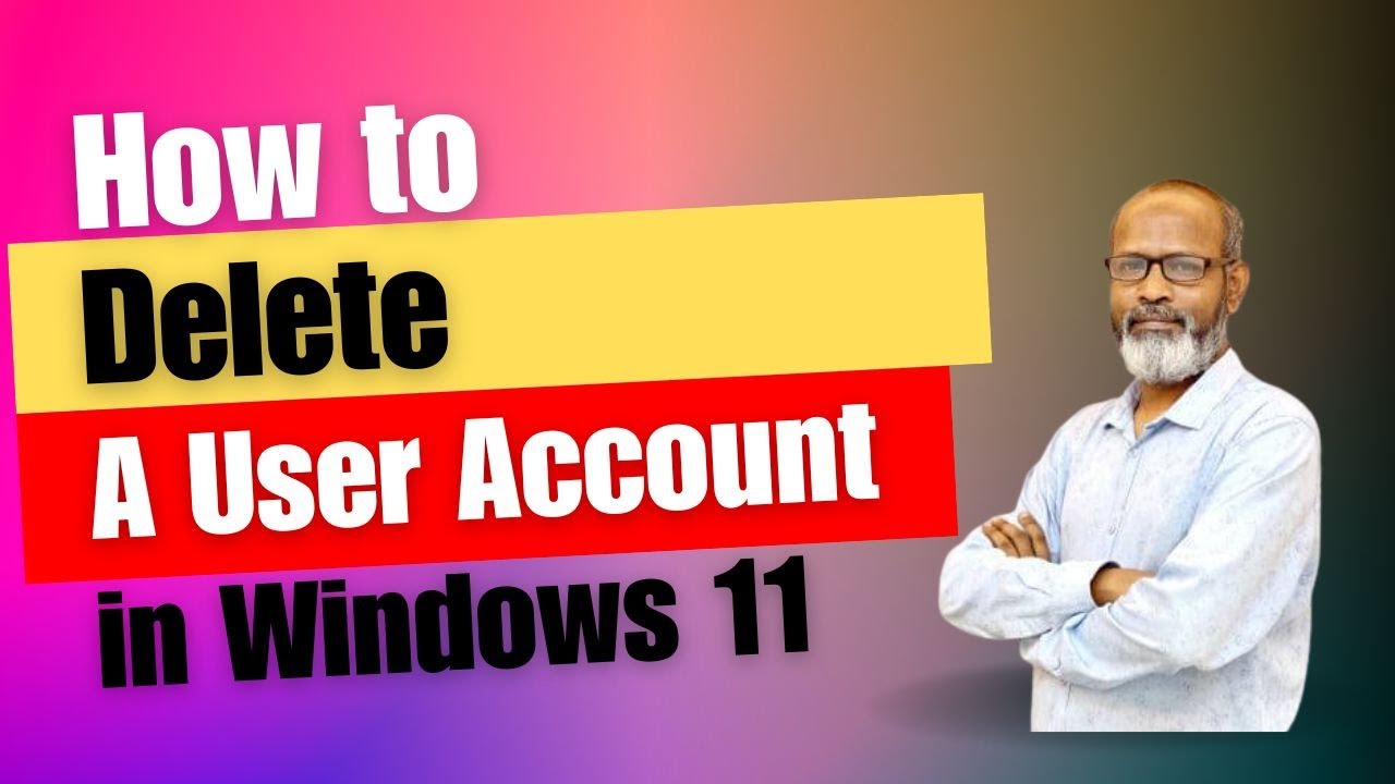 How to Delete A User Account in Windows 11 | remove user How to Delete A User Account in Windows 11 | remove user