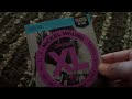 D'Addario Balanced tension Vs Regular tension string Demo -Lee Wrathe