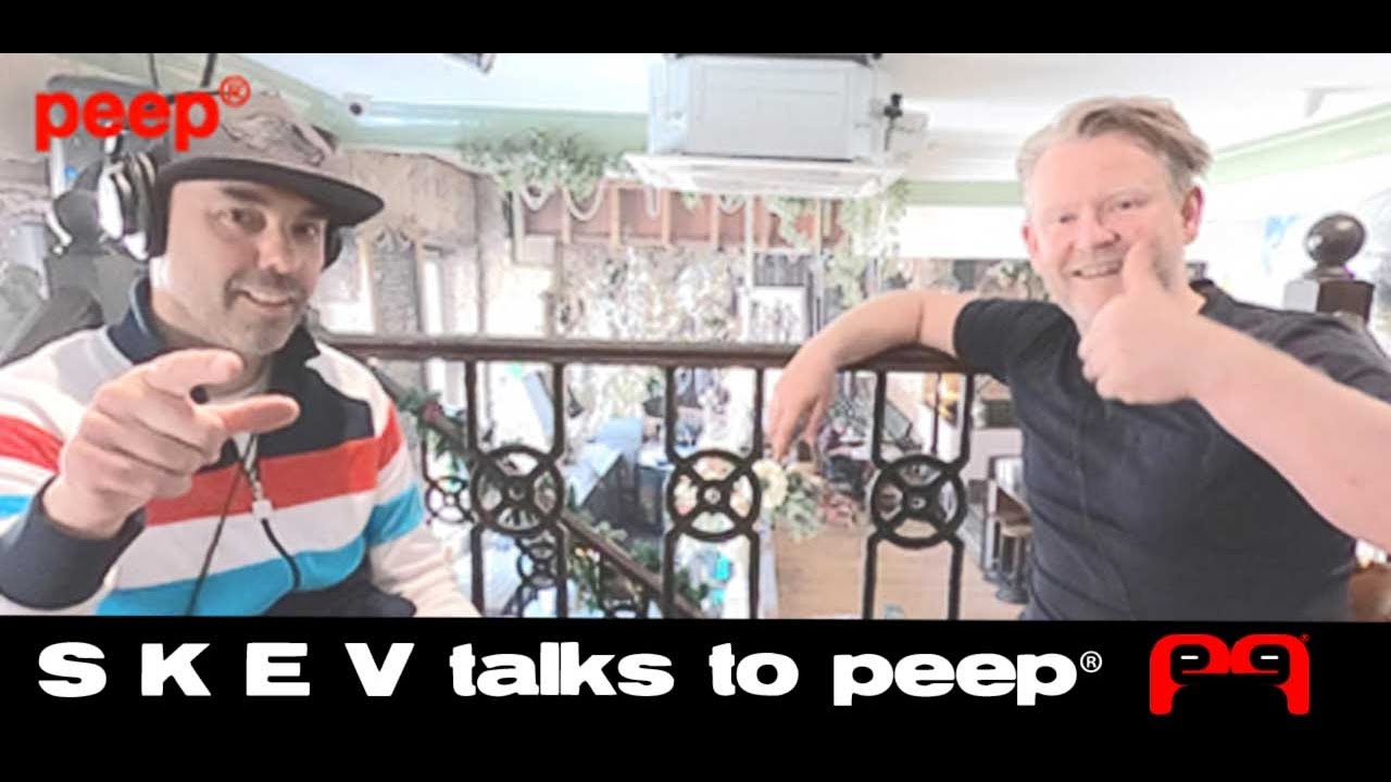 peep® Newcastle Club Promoter Entrepreneur Paul (SKEV) Skevington talks to peep at No28 Nelson St.