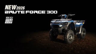 New 2026 Kawasaki Brute Force 300 Product Walk-Around