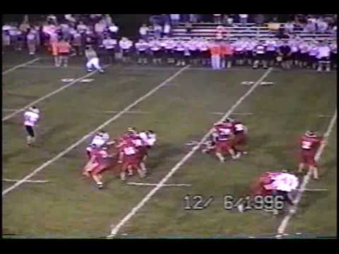 Hackettstown game of the hour long documentary "Domination", the story of the 1999 Belvidere High School State Champion Football Team, greatest in school