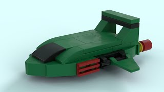 Lego Moc Thunderbird 2 Micro 486