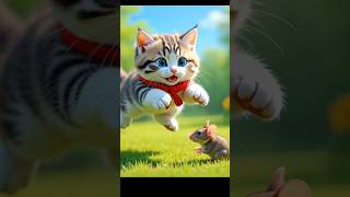 Cat Vs Mouse Funny Pixar Style Short