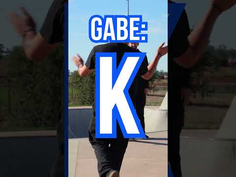 Gabe Cruz VS Aaron Kyro Game of SKATE  #skateboarding #brailleskateboarding #skateboard