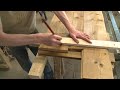 fabriquer une porte en bois