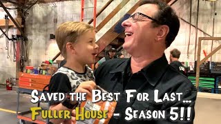 FULLER HOUSE SEASON 5 BEHIND THE SCENES - Our first day back!