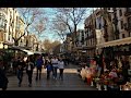Barcelona nevezetességei: La Rambla